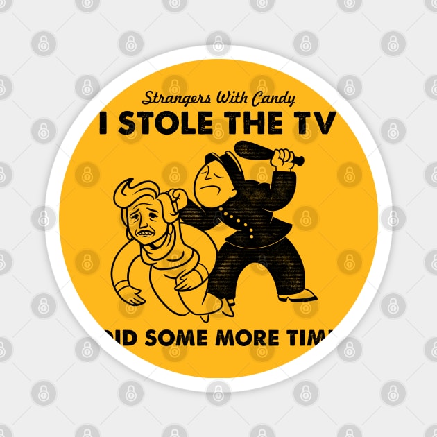 I Stole The TV Magnet by harebrained